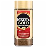 Nescafé Gold Entkoffeiniert, Löslicher Kaffee, 200g Glas - 5
