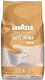 Lavazza Kaffee Caffè Crema Dolce, ganze Bohnen, Bohnenkaffee (4 x 1kg Packung)