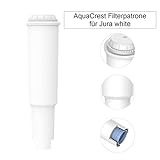 4 x Filterpatrone AquaCrest kompatibel Jura Claris white - 2