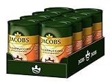 Jacobs Cappuccino entkoffeiniert, Dose, 8er Pack (8 x 220 g) - 8