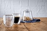 WMF Espresso-Gläser-Set Kult 2-teilig doppelwandig 80ml hält länger warm hitzbeständig kratzfest spülmaschinengeeignet Espressoglas - 2
