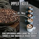 Happy Coffee Kaffeebohnen 1kg – Frisch geröstet – ganze Bohne – Premium Bio-Kaffee, Fair-trade, Arabica, Crema - 5
