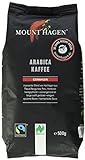Mount Hagen Bio Arabica Kaffee gemahlen, 500 g