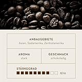 J. Hornig Caffe Crema Bio | Kaffee Ganze Bohne | 1000g | Bio- und Fairtrade-zertifiziert | Perfekt für Vollautomaten und Espressomaschinen - 5