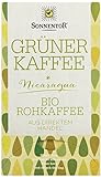 Sonnentor Grüner Kaffee bio, Doppelkammerbeutel, 3er Pack (3 x 54 g)