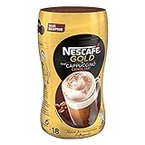 Nescafé Gold Typ Cappuccino, Cremig Zart, Löslicher Bohnenkaffee, Instantkaffee, Kaffee, Dose, 2 x 250 g, 12311730 - 2