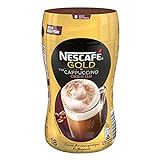Nescafé Gold Typ Cappuccino, Cremig Zart, Löslicher Bohnenkaffee, Instantkaffee, Kaffee, Dose, 2 x 250 g, 12311730 - 7