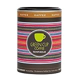 Green Cup Coffee Kaffee Tempixque - Hochlandkaffee aus Guatemala - sortenreine Kaffeebohnen in Premium Qualität - Bohnen Mild mit starken Aromen und feiner Süße - 227g Dose ganze Bohne