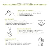 Green Cup Coffee Crake Valley – Arabica Bohnen-Kaffee aus Zimbabwe – fair gehandelte Bio Kaffeebohnen in Premium Qualität für Genießer in der praktischen Dose – 227g ganze Bohne - 4
