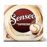 Senseo Kaffeepads Creamy Collection Set, Milchkaffee, Milch Kaffee Pad, 5 Sorten - 8