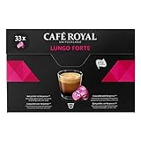 Café Royal Lungo Forte 33 Kapseln, 33 kompatible Kapseln für Nespresso, 1er Pack (1 x 33 Kapseln)