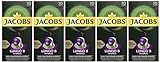 Jacobs Kapseln Lungo Intenso, Intensität 8, Nespresso®* kompatible Kaffeekapseln, 5er Pack (5 x 52 g) - 5