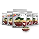 Tassimo Jacobs Caffè Crema Classico XL, 5er Pack Kaffee T Discs (5 x 16 Getränke)