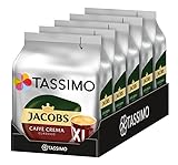 Tassimo Jacobs Caffè Crema Classico XL, 5er Pack Kaffee T Discs (5 x 16 Getränke) - 11