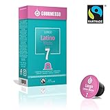 Gourmesso Lungo Bundle – 100 Nespresso kompatible Kaffeekapseln – Fairtrade - 5
