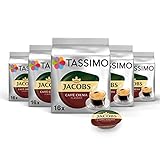 Tassimo Jacobs Caffè Crema Classico, 5er Pack Kaffee T Discs (5 x 16 Getränke)