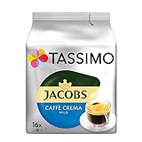 Tassimo Jacobs Caffè Crema Mild, 5er Pack Kaffee T Discs (5 x 16 Getränke) - 7
