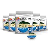 Tassimo Jacobs Caffè Crema Mild XL, 5er Pack Kaffee T Discs (5 x 16 Getränke)