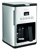 Krups KM442D Premium Filter-Kaffeemaschine, 10-15 Tassen, 1,000 W, programmierbar, edelstahl / schwarz - 5