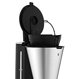 WMF KÜCHENminis Aroma Filterkaffeemaschine mit Thermokanne (650 ml) und Thermobecher to go (350ml) aus Cromargan®, 24 Stunden-Timer, kompaktes, platzsparendes Design - 4