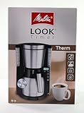 Melitta Look Therm Timer 101116 Kaffeefiltermaschine (1000 W, Kalkschutz, Timer) schwarz/edelstahl - 11