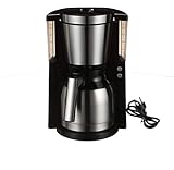 Melitta Look Therm DeLuxe 101114 Kaffeefiltermaschine (1000 W, Aromaselector, Kalkschutz) schwarz/edelstahl - 9