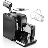 De’Longhi Dinamica ECAM 350.15.B Kaffeevollautomat (1450 Watt, Digitaldisplay, Milchaufschäumdüse, Lieblingsgetränke auf Knopfdruck, Herausnehmbare Brühgruppe, 2-Tassen-Funktion) schwarz - 7