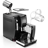 De’Longhi Dinamica ECAM 350.15.B Kaffeevollautomat (1450 Watt, Digitaldisplay, Milchaufschäumdüse, Lieblingsgetränke auf Knopfdruck, Herausnehmbare Brühgruppe, 2-Tassen-Funktion) schwarz - 8