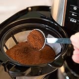 Ultratec Kaffeemaschine / Kaffee-Vollautomat mit Mahlwerk und Timerfunktion, Edelstahl/Schwarz - 5