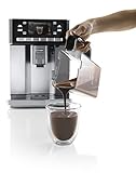 De’Longhi PrimaDonna Exclusive ESAM 6900 Kaffeevollautomat (1350 Watt, 4,6 Zoll TFT-Farbdisplay, integriertes Milchsystem, Kakao/ – Trinkschokoladenfunktion, Edelstahlgehäuse) silber/edelstahl - 7