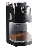 Rosenstein & Söhne Espressomühle: Elektrische Kaffeemühle mit hochwertigem Scheibenmahlwerk (Elektrische Kaffeemühlen mit Keramikmahlwerken) - 3