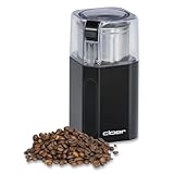 Cloer 7580 Elektrische Kaffeemühle / 200 W / für 70 g Kaffeebohnen / abnembarer Edelstahlbehälter / schwarz - 8