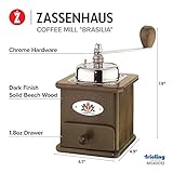Zassenhaus 0000040012 Kaffeemühle Brasilia, Holz, dunkel gebeizt, 20 x 12,5 x 12 cm - 4