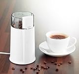PEARL Kaffee Mühlen: Elektrische Kaffeemühle MH-20 mit Schlagmahlwerk, 160 Watt, 8 Tassen (Küchen-Mühle Schlagmesser Zerkleinerer für Nüsse, Bohnen, Gewürz, Kaffeebohnen) - 2