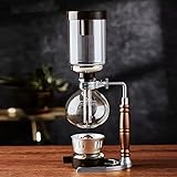 TAMUME 5 Tasse Kaffee Syphon Maschine Vakuum Kaffeebereiter Kaffeemaschine für Kaffee und Tee mit Extended Griff - 3