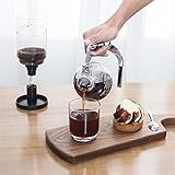 TAMUME 5 Tasse Kaffee Syphon Maschine Vakuum Kaffeebereiter Kaffeemaschine für Kaffee und Tee mit Extended Griff - 6
