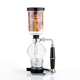 DecentGadget® Coffee Syphon / Vacuum Glass Coffee Maker Kaffee Syphon Kaffeemaschine
