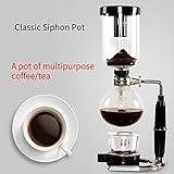 DecentGadget® Coffee Syphon / Vacuum Glass Coffee Maker Kaffee Syphon Kaffeemaschine - 3