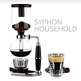 DecentGadget® Coffee Syphon / Vacuum Glass Coffee Maker Kaffee Syphon Kaffeemaschine - 5