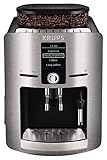 Krups EA826E Kaffeevollautomat (1450 Watt, 1,8 Liter, 15 bar, LC Display, Cappuccinatore) aluminium