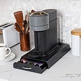 Mind Reader ‚Anchor‘ für 50 Nespresso Kapseln, Black Kaffee Pod Storage Schublade - 6
