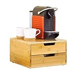 SoBuy® FRG82-N Kaffeekapsel Box,Kapselspender, Aufbewahrungsbox, Schubladenbox ,Schreibtischorganizer