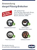 Durgol Swiss Espresso – Spezial-Entkalker – Kaffemaschinen, 2x125ml - 2