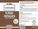7Zwerge Flüssig-Entkalker für Kaffeevollautomaten Universal Kalk-Entferner (2 x 1000 ml) - 4