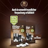 Coffeeano 250 x Reinigungstabletten für Kaffeevollautomaten und Kaffeemaschinen Clean&Protect. Reinigungstabs kompatibel mit Jura, Siemens, Krups, Bosch, Miele, Melitta, WMF uvm. - 9