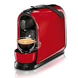 Tchibo Cafissimo Pure Kapselmaschine (für Kaffee, Espresso, Caffé Crema und Tee) rot