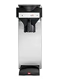 Melitta Filterkaffeemaschine mit Glaskanne, 1,8 l, Warmhalteplatte, 17M, Edelstahl/Schwarz - 2