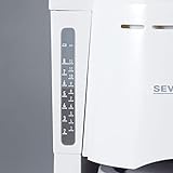 Severin KA 9233 Kaffeeautomat mit 2 Thermokannen, weiß / grau - 8