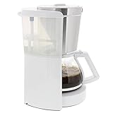 Melitta 1011-05 Look de Luxe Kaffeefiltermaschine -Aromaselector -Tropfstopp weiß/edelstahl - 5