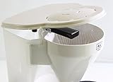 Melitta 1010-01 wh Easy Kaffeefiltermaschine -Glaskanne -Abschaltautomatik-Tropfstopp -Schwenkfilter weiß - 2